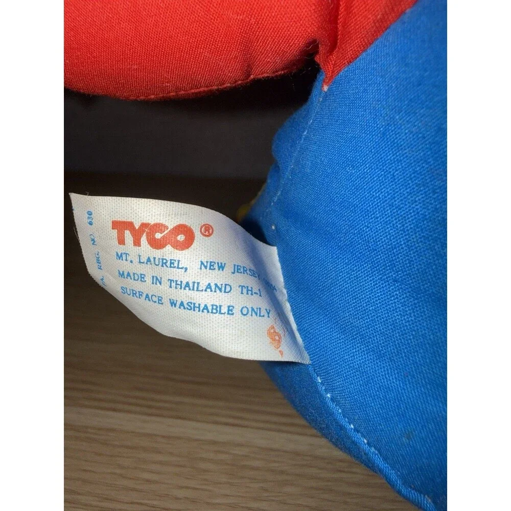 Vtg 1983 Amtoy Learn to Dress Clown Plush 16